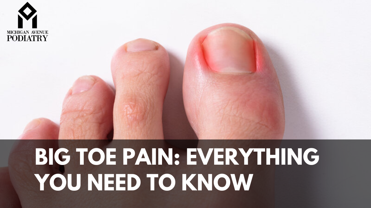 Read more about the article Big Toe Pain: Everything You Need To Know