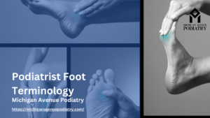 Read more about the article Podiatrist Foot Terminology – Michigan Avenue Podiatry