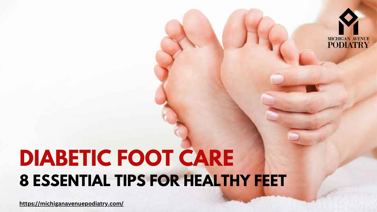 You are currently viewing Diabetic Foot Care: 8 Essential Tips for Healthy Feet
