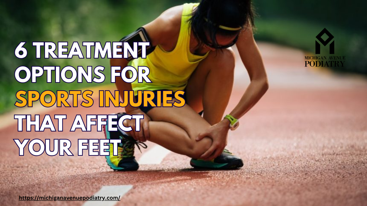 Read more about the article 6 Treatment Options for Sports Injuries That Affect Your Feet