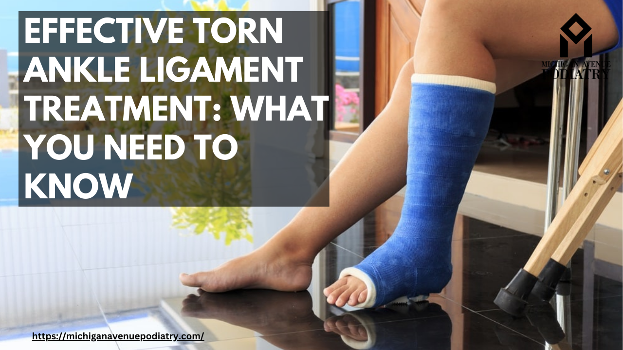 You are currently viewing Effective Torn Ankle Ligament Treatment: What You Need to Know