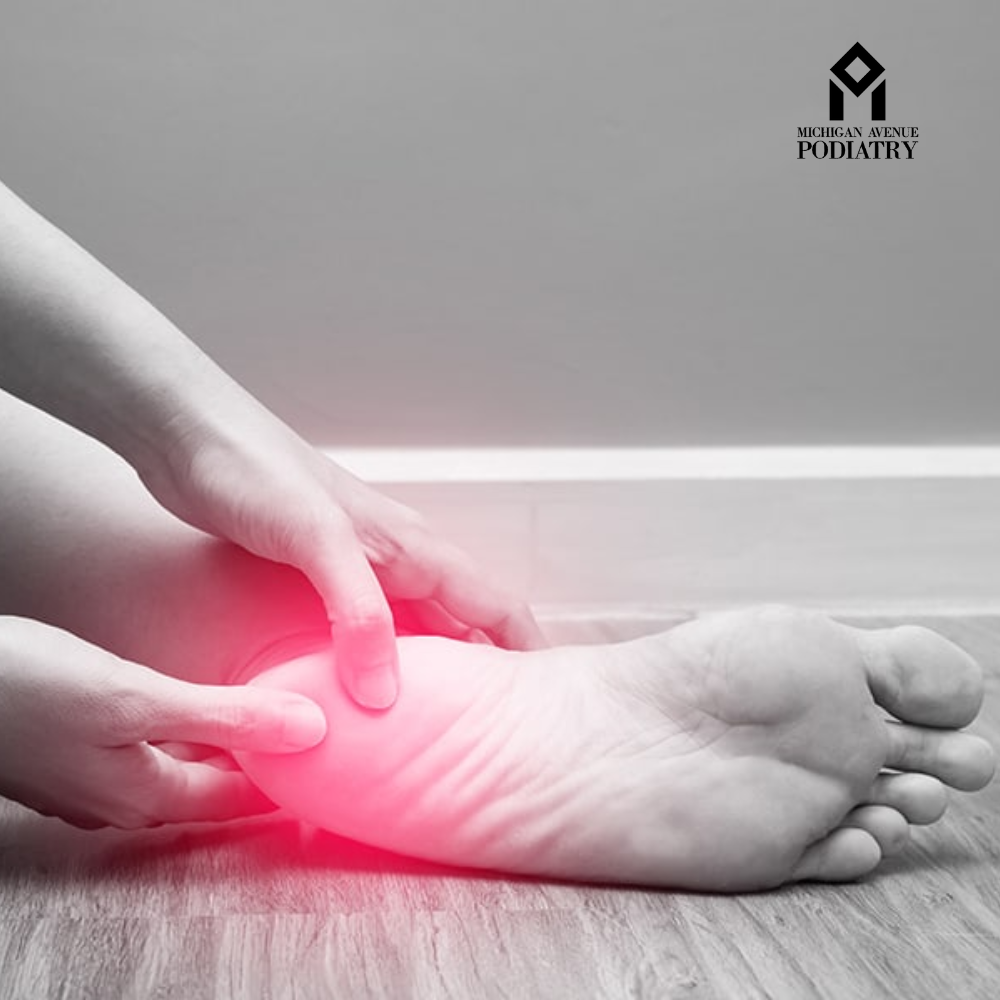 Top-Rated Podiatrist in Flossmoor, Tinley Park & Chicago | Foot Doctor Near Me | Heel Pain & Bunion Relief Podiatrist examining a patient with foot pain near Homewood IL
